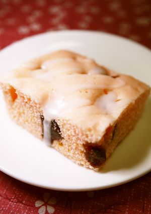 ひな祭り◆ルクエde蒸しケーキ~桜餅風~-レシピのメイン写真