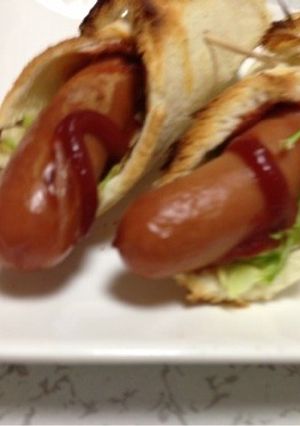 食パンでホットドッグ☆-レシピのメイン写真