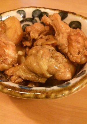 簡単☆手羽元のしょうが煮～♪-レシピのメイン写真