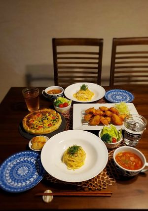 明太子クリームパスタ-レシピのメイン写真