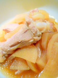 大根と骨付き鶏肉の染み染み煮-レシピのメイン写真