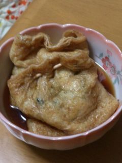 節約レシピ☆あぶらげの巾着煮-レシピのメイン写真