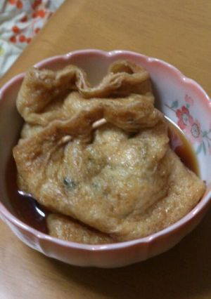 節約レシピ☆あぶらげの巾着煮-レシピのメイン写真