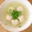 鶏団子のスープ