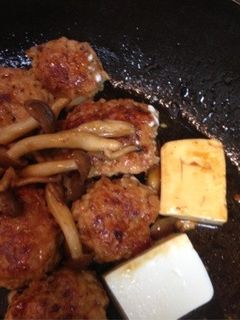 簡単ヘルシー和風ハンバーグ With豆腐-レシピのメイン写真