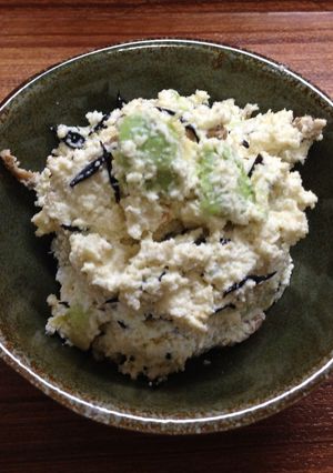 ひじき煮物とアボカド入りおからサラダ-レシピのメイン写真