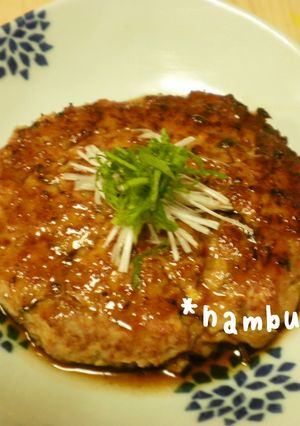 シャキシャキ豆腐ハンバーグ-レシピのメイン写真
