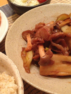 レンコンと豚肉の煮もの-レシピのメイン写真