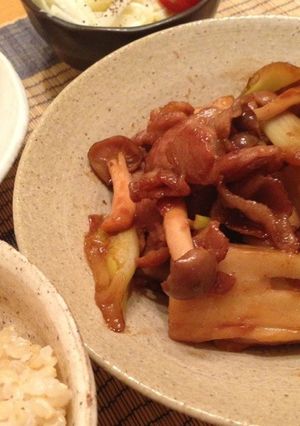 レンコンと豚肉の煮もの-レシピのメイン写真
