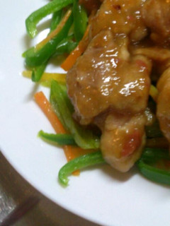 鶏肉の甘辛梅炒め-レシピのメイン写真