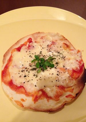 生地から☆冷蔵庫の材料でお手軽ピザ-レシピのメイン写真