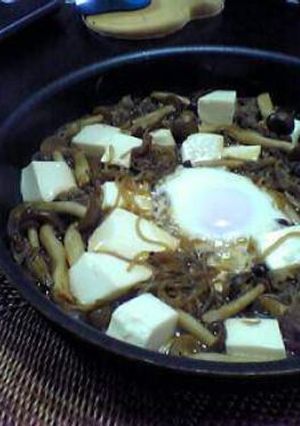 簡単３ステップ！ヘルシー肉豆腐-レシピのメイン写真