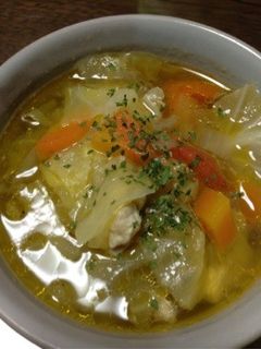 お店のまかないレシピ!イタリアンスープ☆-レシピのメイン写真