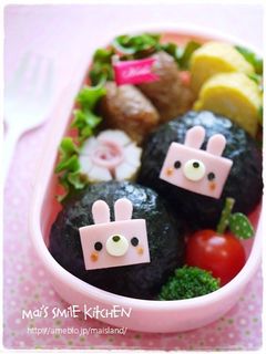 お魚ソーセージdeうさぎちゃん*キャラ弁-レシピのメイン写真