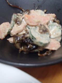 昆布の佃煮サラダ-レシピのメイン写真