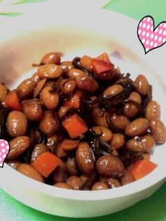 お弁当に♪節分豆&塩昆布の煮豆-レシピのメイン写真