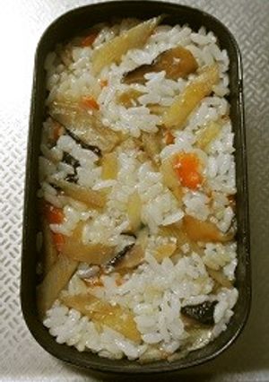 筑前煮リメイクで炊かない炊き込みごはん-レシピのメイン写真