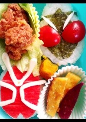 キャラ弁 フォーゼ＆ウィザード弁当-レシピのメイン写真