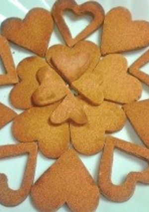 きなこのかた焼きせんべい(クッキー?)-レシピのメイン写真