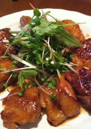 鶏もも肉の辛子酢ソテー-レシピのメイン写真