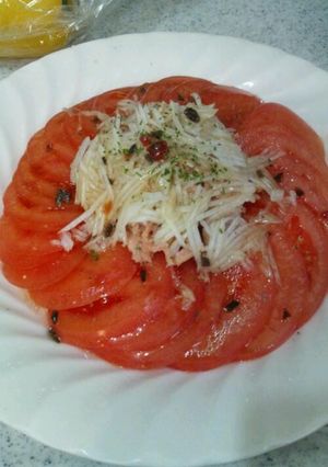 スライストマトサラダ-レシピのメイン写真