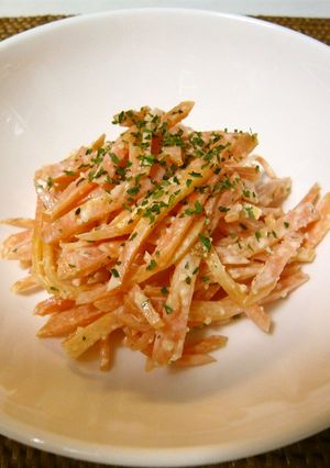 にんじんだけで♪ サラダ-レシピのメイン写真