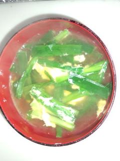 安い!簡単!美味しいニラ玉スープ-レシピのメイン写真