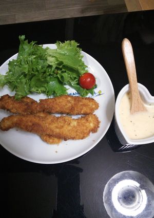 ササミスティック～チーズソース-レシピのメイン写真