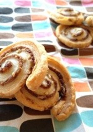ゴマあんくるくるスナック-レシピのメイン写真