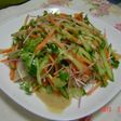 塩麹鶏の野菜たっぷり簡単バンバンジー