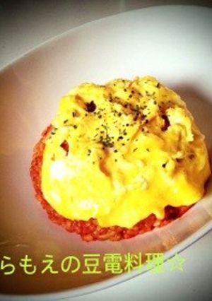 ぴゃーっと☆韓国風オムライス-レシピのメイン写真
