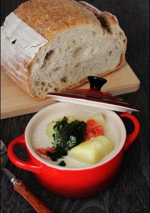 たらこのクリームシチュー-レシピのメイン写真