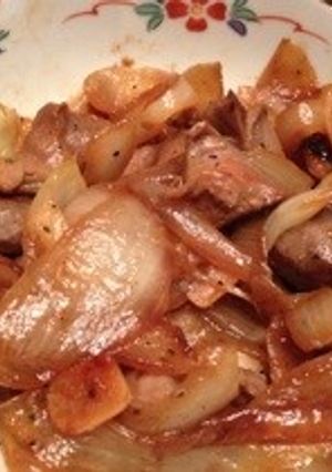 *〜砂肝と玉ねぎの炒め物〜*-レシピのメイン写真