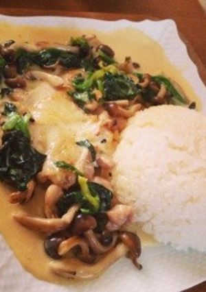 鶏肉のクリームソース煮-レシピのメイン写真