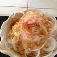 新玉ねぎと鰹節のオリーブオイル簡単サラダ