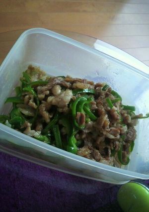 青椒肉絲-レシピのメイン写真
