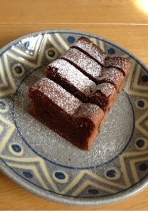 しっとりチョコケーキ-レシピのメイン写真