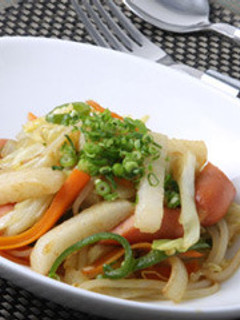 長芋と野菜のカレー炒め★音更-レシピのメイン写真