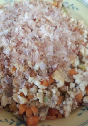 簡単＆ヘルシー☆照り焼き味のいり豆腐☆-レシピのメイン写真