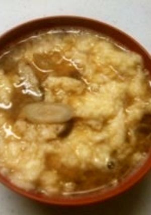 山の芋の味噌汁-レシピのメイン写真