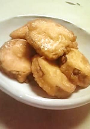 簡単：薩摩芋の天麩羅で作る甘辛煮-レシピのメイン写真