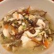 園の人気メニュー♡もずくスープ