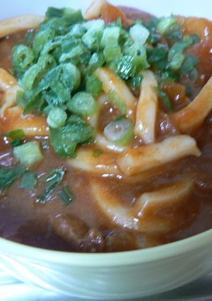 ビーフシチューリメイク！！デミグラうどん-レシピのメイン写真