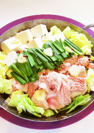 ☺簡単で美味しい♪醤油ベースのもつ鍋☺-レシピのメイン写真