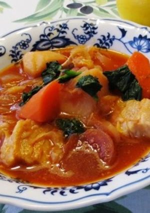 昭和の味　豚肉のボルシチ　圧力鍋で-レシピのメイン写真