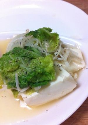 豆腐と白菜の中華煮込み-レシピのメイン写真