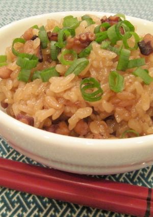 わが家の❤柔らか＆こってり❤たこ飯-レシピのメイン写真