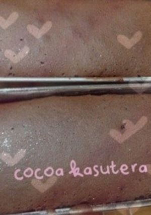 ふわふわ♡ココアカステラ-レシピのメイン写真
