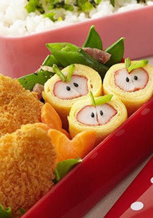 カニカマりんごの卵焼き-レシピのメイン写真