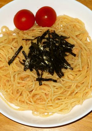 めんたいこスパ-レシピのメイン写真